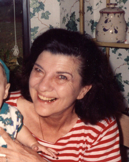 Mary Ann with grandchlid